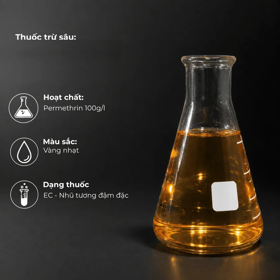 Mẫu Permethrin 10% · EC